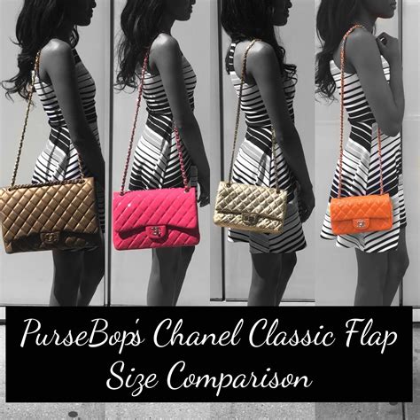 chanel cf 20cm|Chanel Classic Bag Size Comparison .